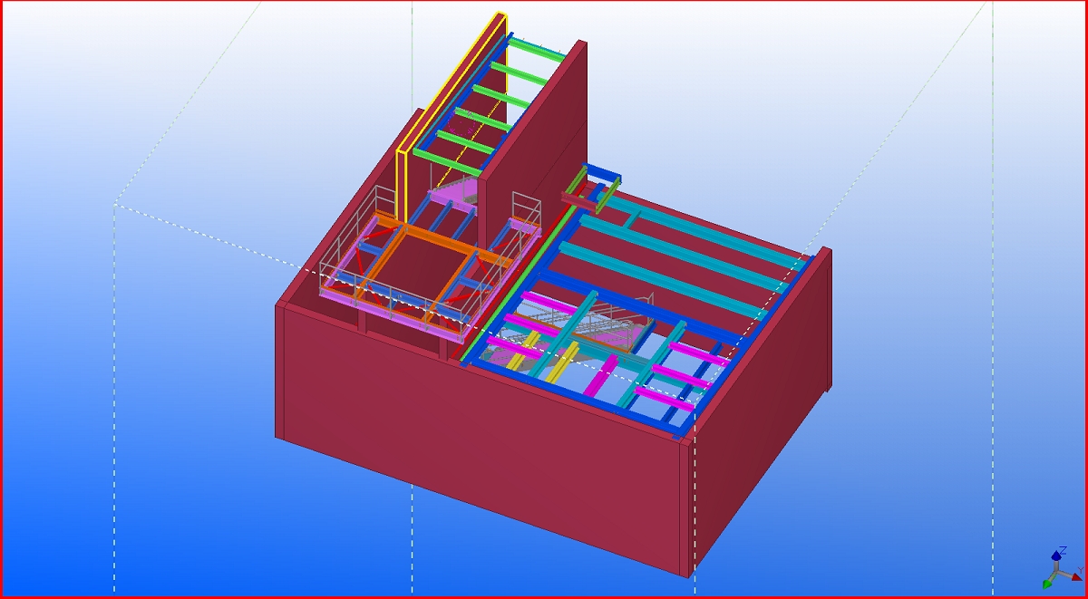 American Iron Tekla Model